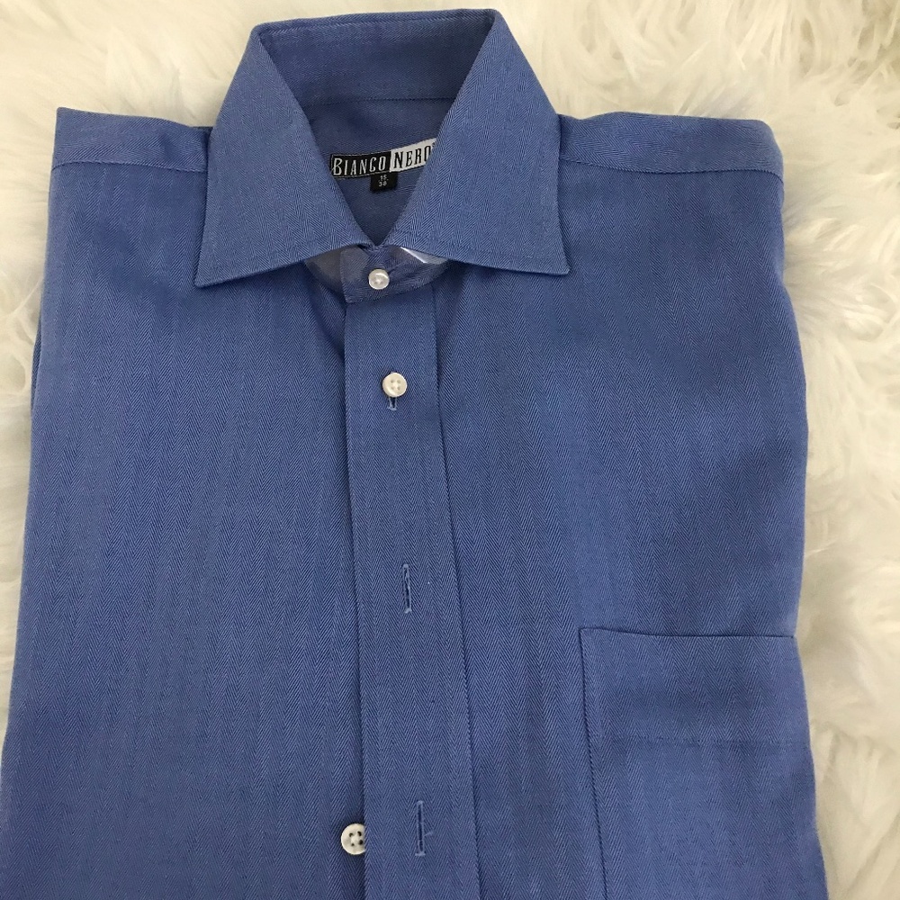 Blue Dress Shirt Size15 /38 $8 EXCELLENT CONDITIO